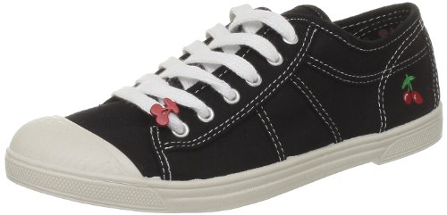 Comprar Le Temps des Cerises Basic 02_Noir (Black) - Zapatillas de tela para mujer, color negro, talla 36 al mejor precio