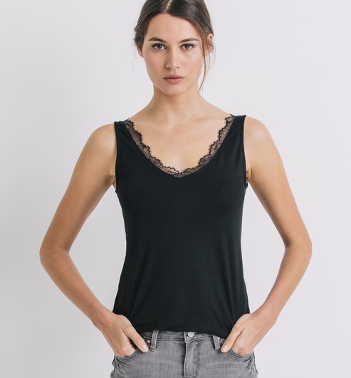 Comprar Top con encaje al mejor precio