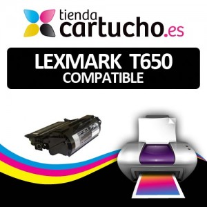 Comprar Toner LEXMARK T650 compatibleToner LEXMARK T650 compatible al mejor precio