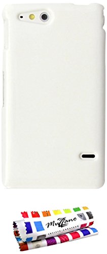 Comprar Muzzano F13774 - Funda para Sony Xperia GO, color blanco al mejor precio
