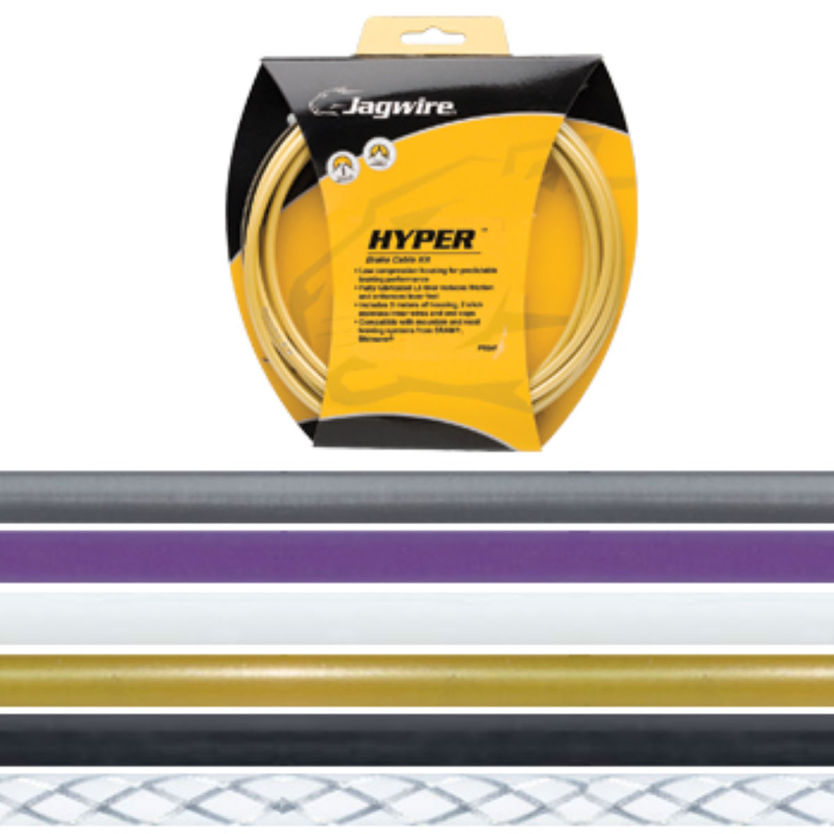 Comparar mejores precios Juego para frenos Jagwire - Slick Stainless Hyper - Cables de freno con descuentos Comprar Juego para frenos Jagwire - Slick Stainless Hyper - Cables de freno al mejor precio