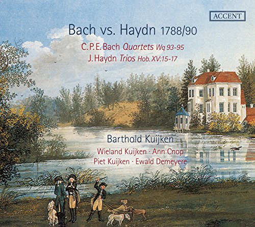 Comprar Haydn Vs. Bach [1788/90] / Barthold Kuijken, Traverso. Wieland Kuijken, Chelo. Ann Cnopn, Viola. Piet Kuijken, Fortepiano. Ewald Demeyere, Clave al mejor precio