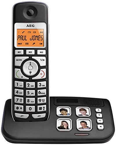 Comprar AEG Voxtel S120 - Teléfono fijo digital (inalámbrico, pantalla de 1.7
