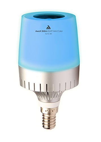 Comprar AWOX StriimLIGHT mini Color - Lámpara LED, altavoz Bluetooth al mejor precio