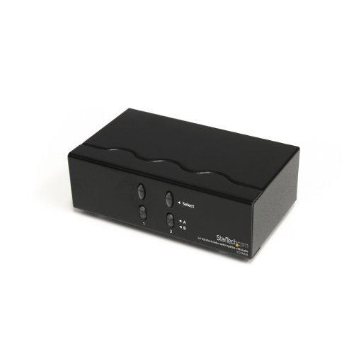 Comprar StarTech.com ST222MXA - Conmutador VGA de 2 puertos 2x2 con audio al mejor precio