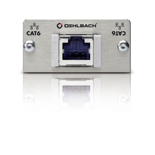 Comprar Oehlbach Pro In - Chapa de conexión multimedia (cat. 6 LAN) al mejor precio
