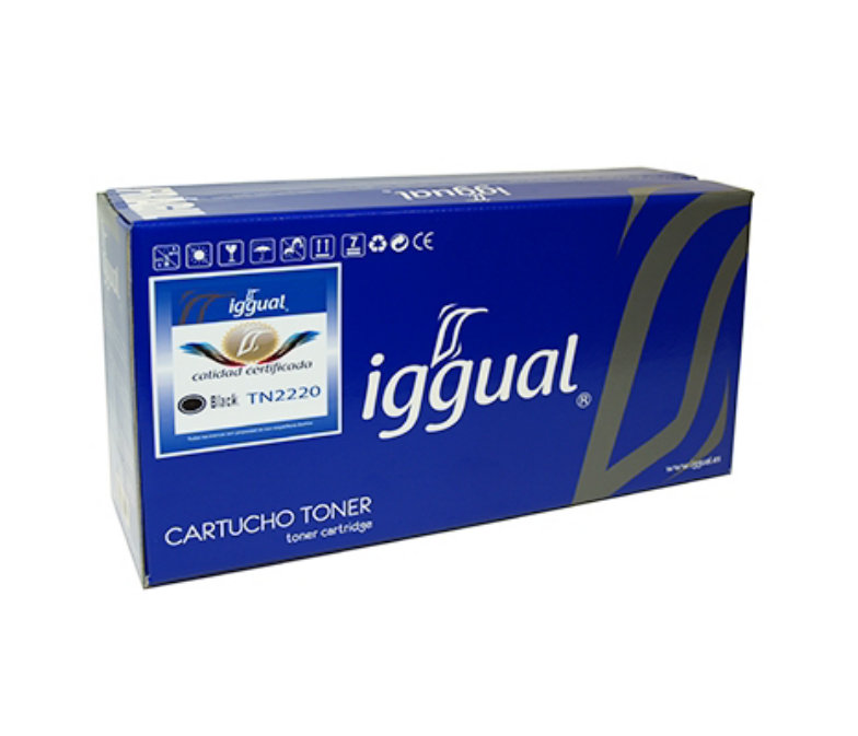 Comprar Tóner Reciclado iggual Brother TN-2220 Negro al mejor precio