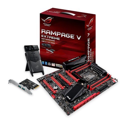 Comprar ASUS Rampage V Extreme - Placa base ATX gaming (Intel LGA2011, X99, USB 3.1, onboard chip) al mejor precio