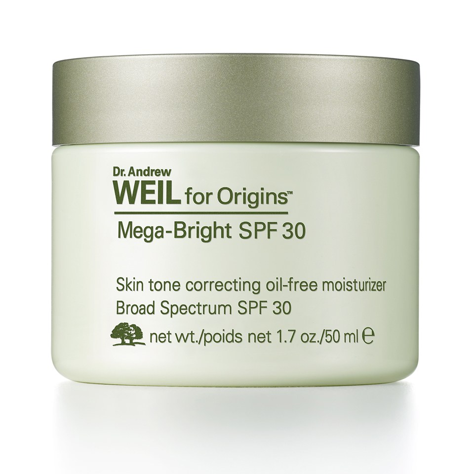 Comprar Crema Facial Hidratante y Correctora sin Aceite con FPS30 Mega-Bright Origins y Dr Weil (50ml) al mejor precio