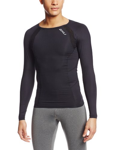 Comprar 2XU Compression L/S Top - Camiseta de compresión de running para hombre, color negro, talla XL al mejor precio
