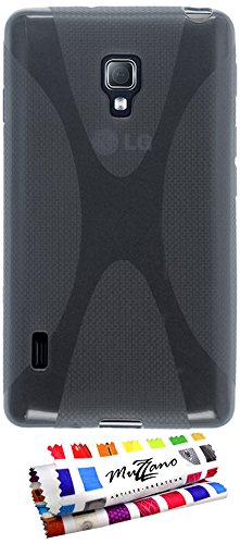 Comprar Muzzano F19511 - Funda para LG Optimus L7 II, color gris al mejor precio