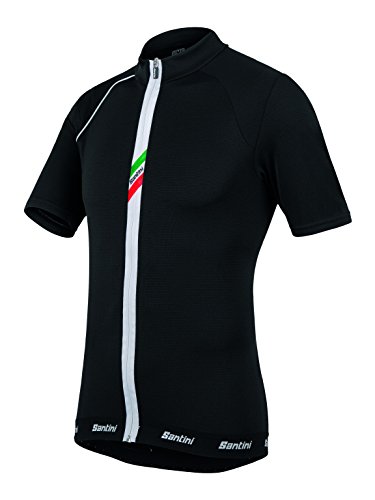 Comprar Santini 365 Zeit Lite - Maillot de ciclismo para hombre, color Negro, talla XL al mejor precio