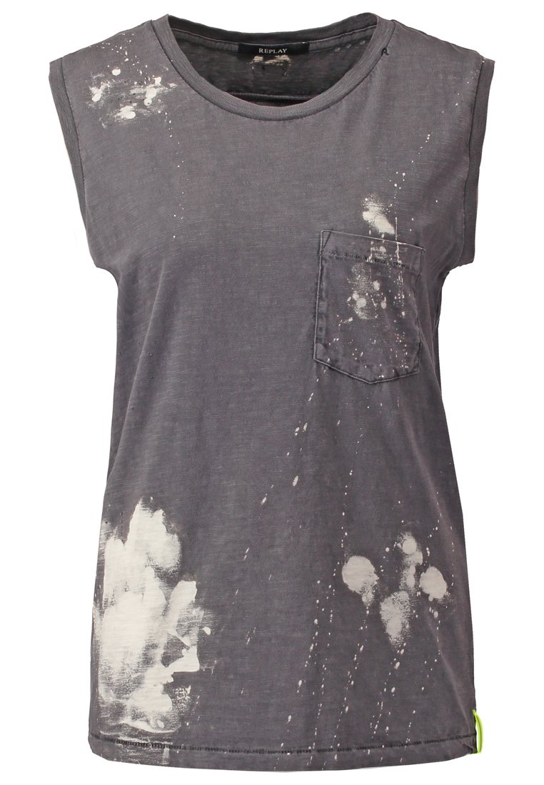 Comprar Replay FRINGE Top anthracite al mejor precio