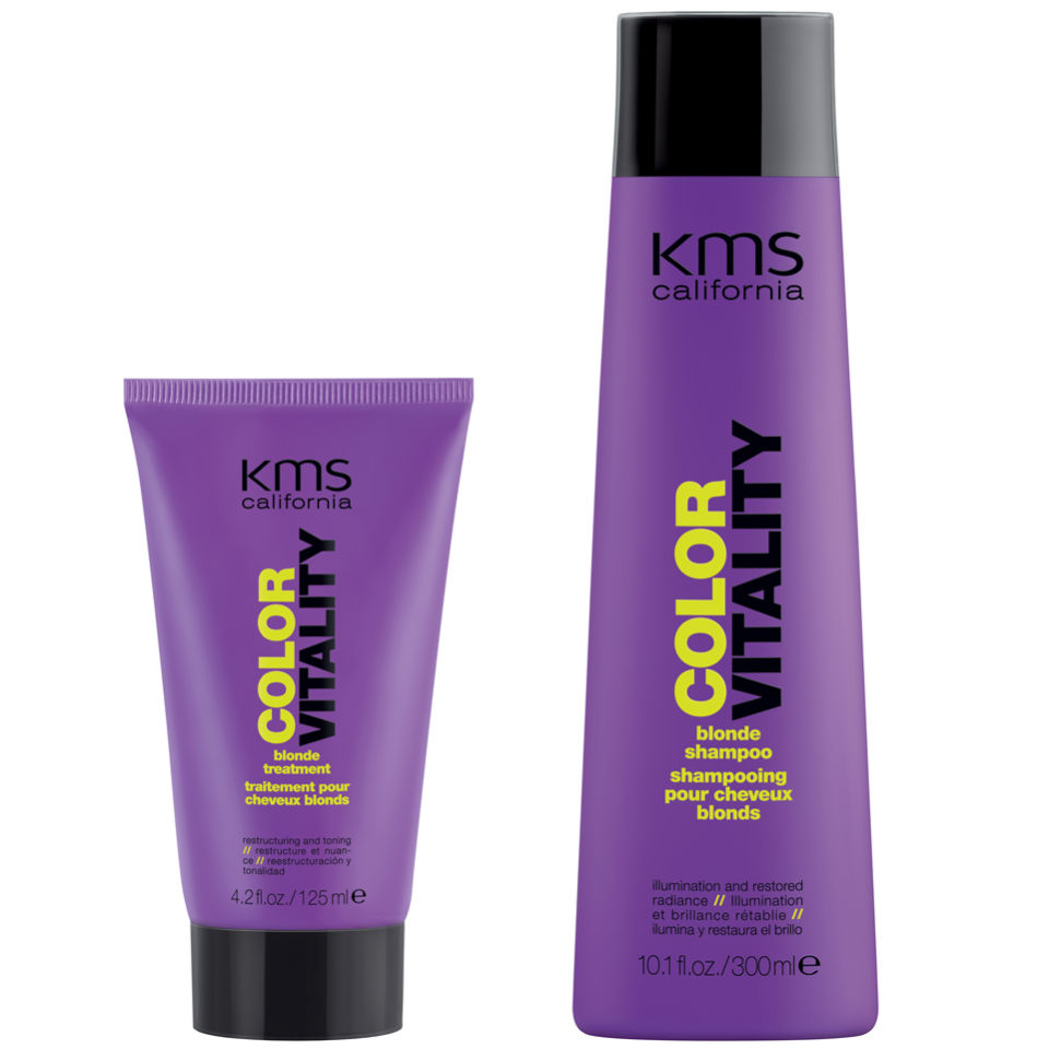 Comprar Pack cabellos rubios KMS California Colorvitality (2 productos) al mejor precio
