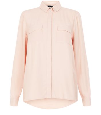 Comprar Shell Pink Long Sleeve Pocket Shirt al mejor precio