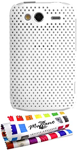 Comprar Muzzano F13S05-157459 - Funda para HTC Wildfire S, color blanco al mejor precio