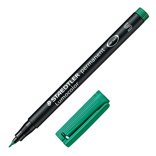 Comprar Rotulador permanente Staedtler Superfino Verde al mejor precio