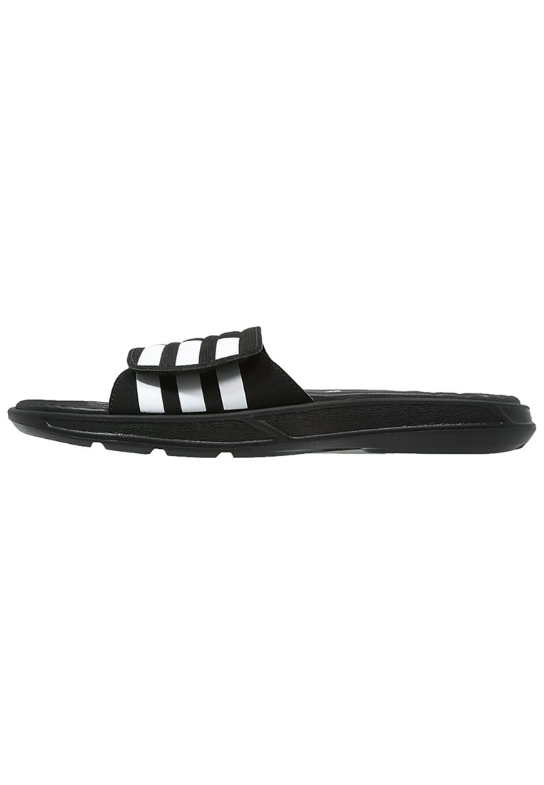 Comprar adidas Performance IZAMO Chanclas de baño core black/white al mejor precio