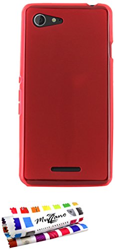 Comprar Muzzano F869147 - Funda para Sony Xperia E3, color rojo al mejor precio
