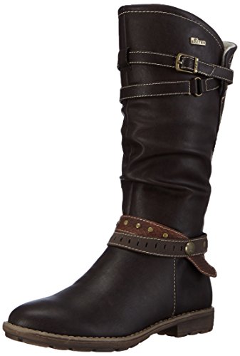 Comprar s.Oliver 56603 - botas de caño bajo de material sintético niña, color marrón, talla 40 al mejor precio