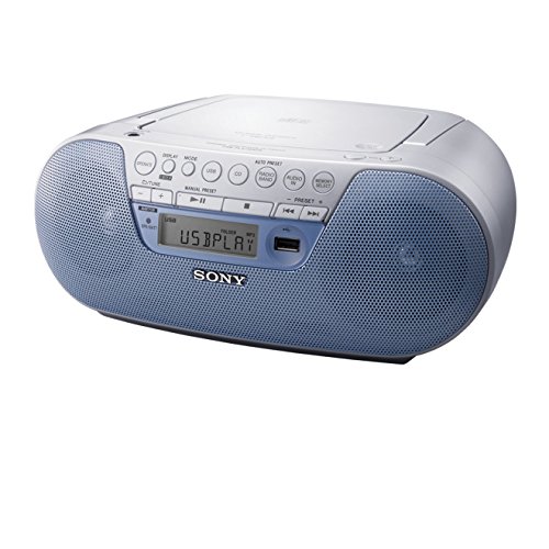 Comprar Sony ZSPS30CPL - Radio CD, USB, color azul al mejor precio
