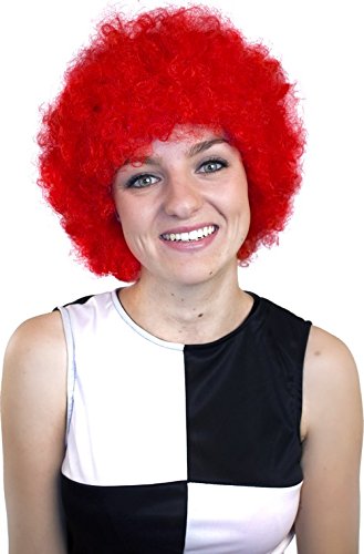 Comprar Peluca payaso afro roja adulto - Única al mejor precio