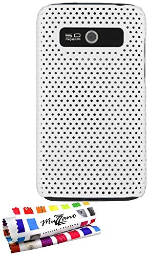 Comprar Muzzano F49S05-6532923 - Funda para LG Optimus Hub, color blanco al mejor precio