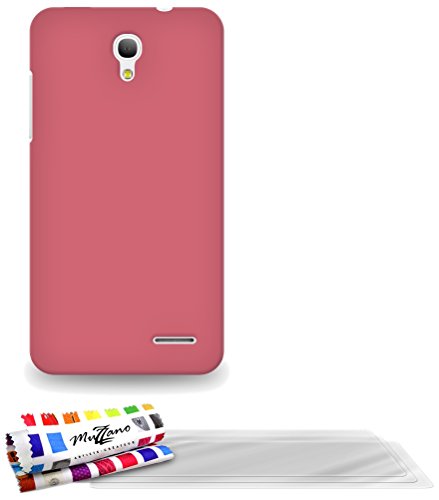 Comprar Muzzano F841014 - Funda para Alcatel Pop S3, incluye 3 protecciones de pantalla, color rosa al mejor precio