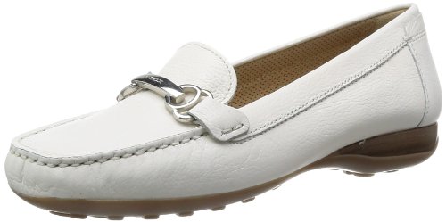 Comprar Geox DONNA EURO A Euro - Mocasines de lona para mujer, color blanco, talla 42 al mejor precio