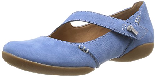 Comprar Clarks Felicia Plum - Bailarinas para mujer,  color mid blue, talla 38 al mejor precio