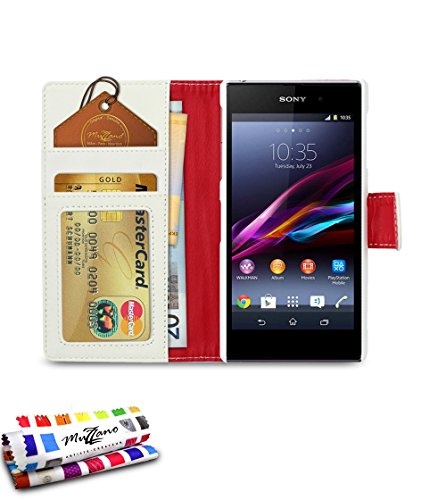 Comprar Muzzano F21105 - Funda para Sony Xperia Z1, color blanco al mejor precio