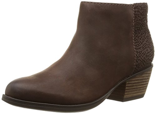 Comprar Clarks Gelata Italia - Botas de cuero para mujer marrón Marron (Dark Brown Nub) 42 al mejor precio