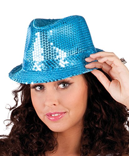 Comprar Boland 01276 - sombrero de lentejuelas, tamaño estándar, color: azul al mejor precio