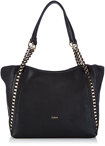 Comprar Gabor SOLANA - Bolsa de la compra de material sintético mujer, color negro, talla 42x27x17 cm (B x H x T) al mejor precio
