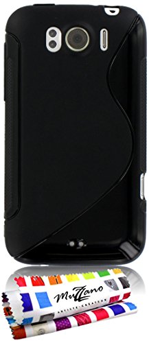 Comprar Muzzano F24S01-3101449 - Funda para HTC Sensation XL, color negro al mejor precio
