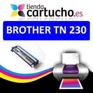 Comprar Toner CYAN BROTHER TN 230 compatible, sustituye al toner original TN-230CToner CYAN BROTHER TN 230 compatible, sustituye al toner original TN-230C al mejor precio