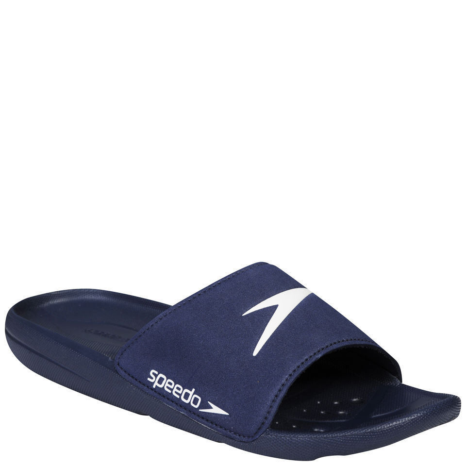 Comprar Speedo Men's Core Slide Shoes - Navy/White - 6 al mejor precio