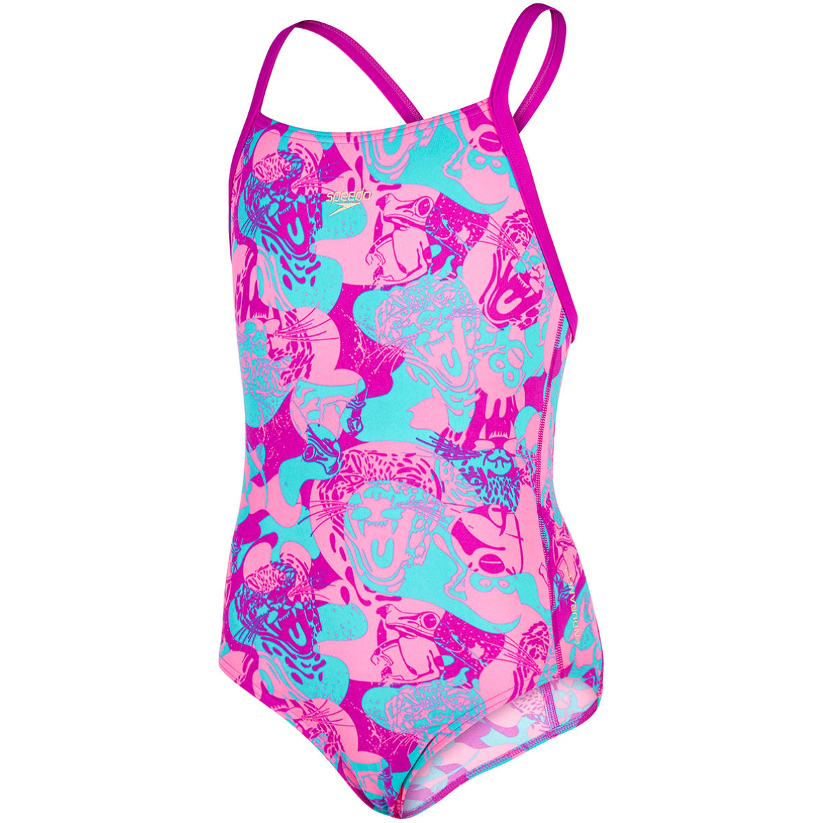 Comprar Bañador Speedo Jaguar Frogs Allover para niña (PV16, exclusivo) - Bañadores para niños al mejor precio