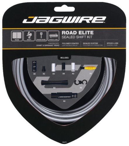 Comprar Jagwire Road Elite - Kit de cable de cambio estanco, color gris mate al mejor precio