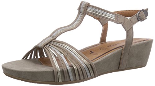 Comprar Tamaris 28209 - Sandalias de vestir de material sintético para mujer, color multicolor, talla 42 al mejor precio