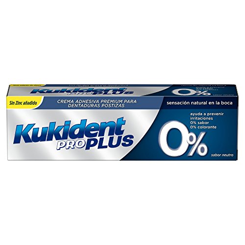 Comprar Kukident Plus 0% Adhesivo para prótesis dentales 40 g al mejor precio