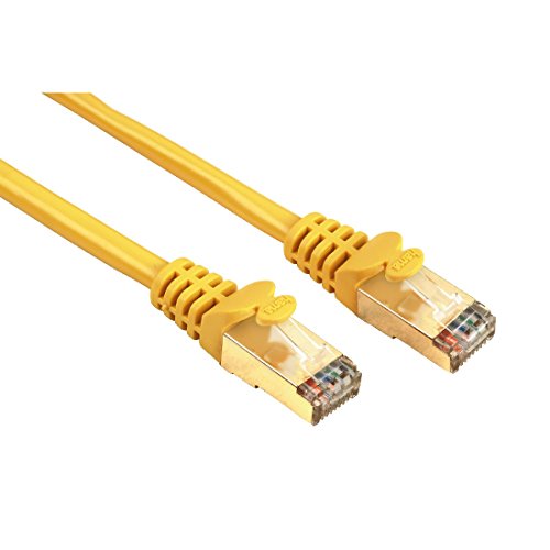 Comprar Hama - CAT 5e Patch Cable STP, 3 m, Yellow, screened, 3.0 m, CAT 5e, Amarillo, RJ 45, RJ 45 al mejor precio